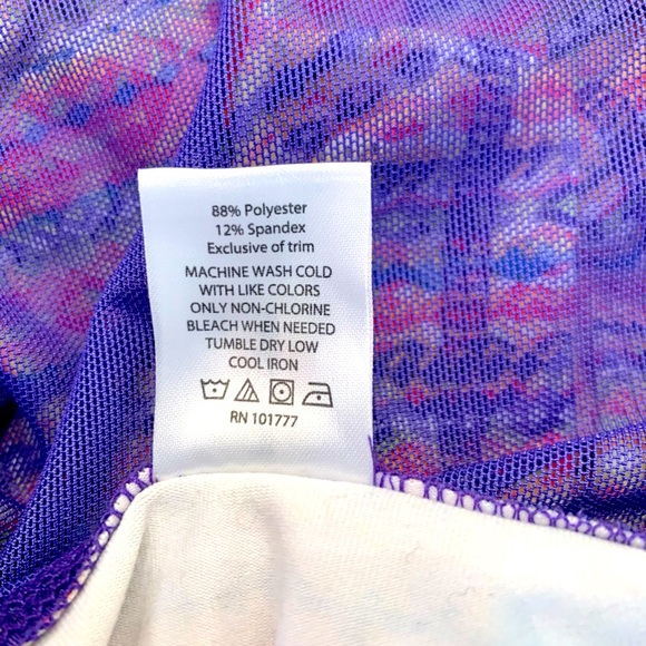 Soybu Small Multicolored Athleisure Sport Dress with Mesh Racerback - Picture 6 of 6